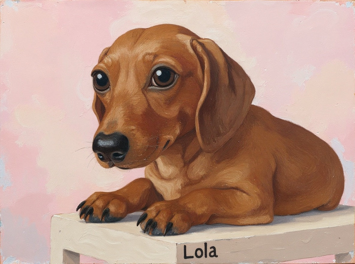 Custom Pet Portraits: From Photo to Masterpiece