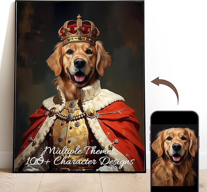 Custom Pet Portraits: From Photo to Masterpiece